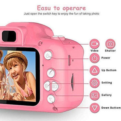 Digital Camera for Kids Ages 4-12 – Perfect Birthday Gift for Girls & Boys Random Color